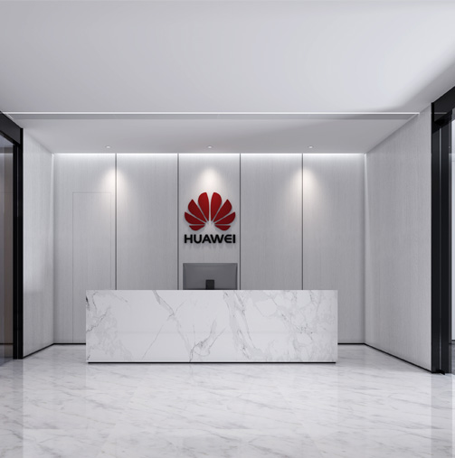 華為達曼分公司辦公室設計全景案例